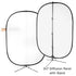 Fotodiox Collapsible 5x7 Diffuser Pro, Premium Grade Collapsible Diffusion Disc