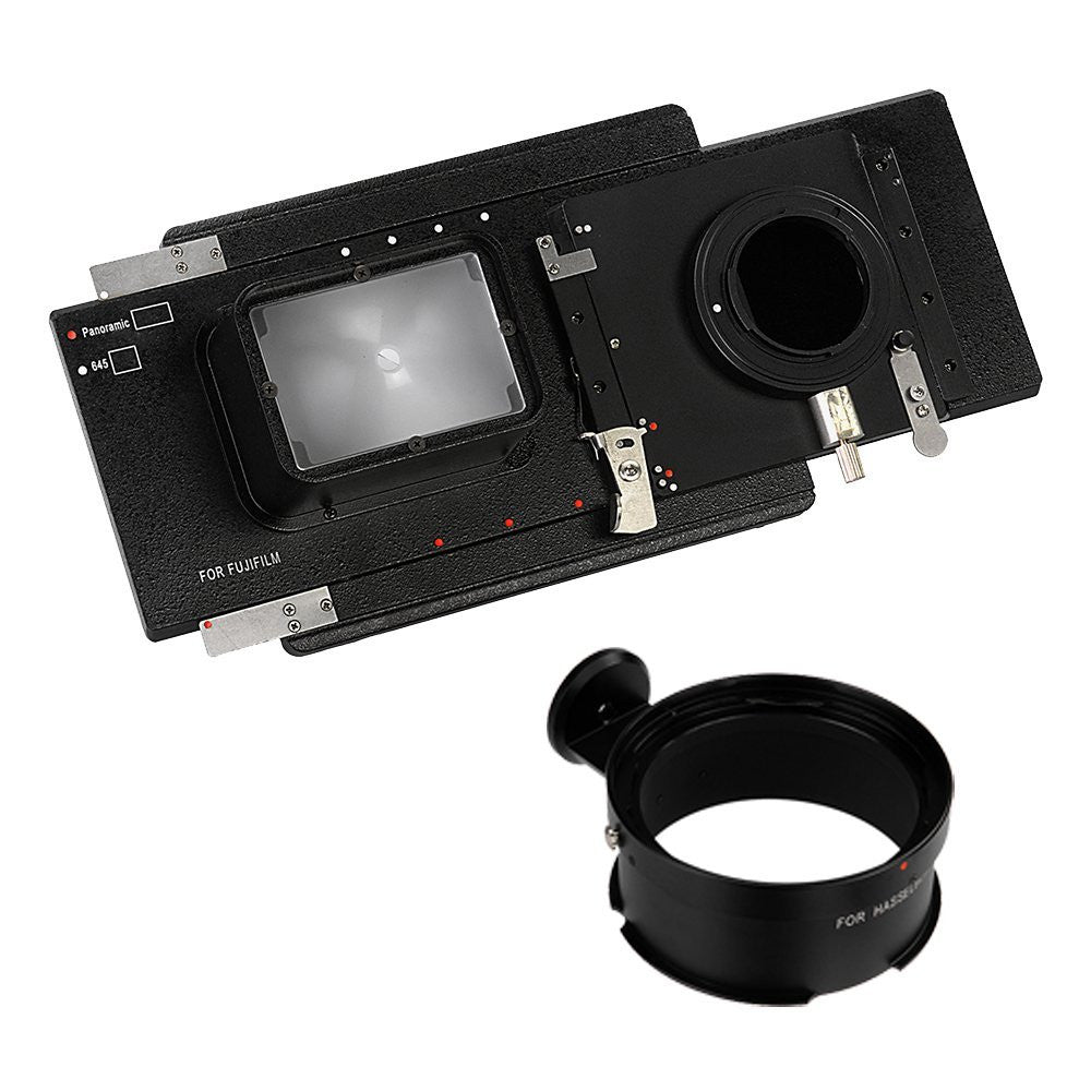 Vizelex RhinoCam - Hasselblad V-Mount Lens for Fujifilm X-Series Mirrorless Camera Body - for Shift Stitching 645 and Panoramic Sized Images with Medium Format Lenses