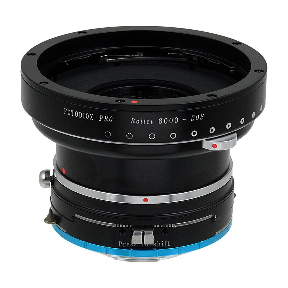 Rolleiflex SL66 SLR Lens to Fujifilm X-Series (FX) Mount Camera Body Adapter