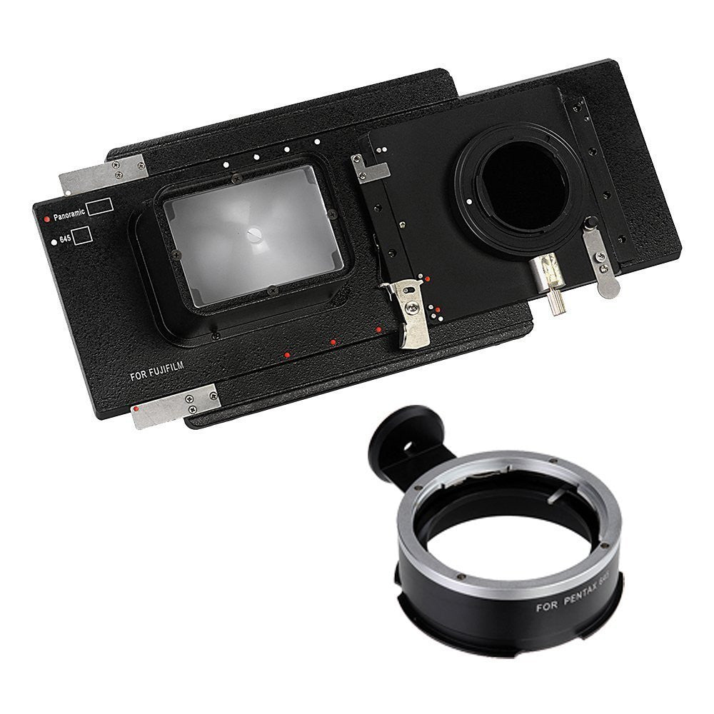 Vizelex RhinoCam - Pentax 645 Mount Lens for Fujifilm X-Series Mirrorless Camera Body - for Shift Stitching 645 and Panoramic Sized Images with Medium Format Lenses