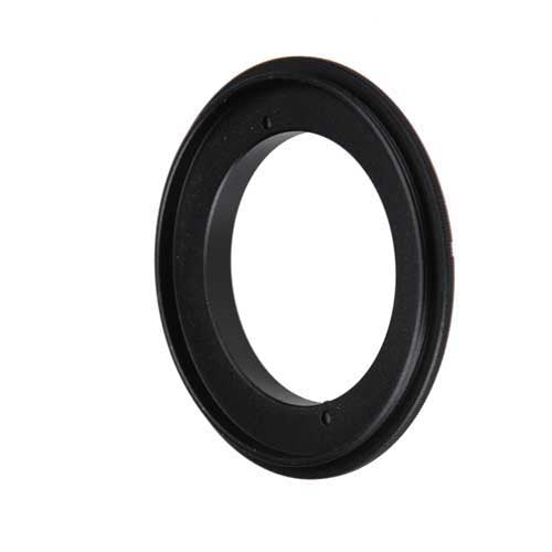 Macro Reverse Ring for Nikon - Camera Mount to Filter Thread Adapter for Nikon F (FX & DX) Camera Mounts