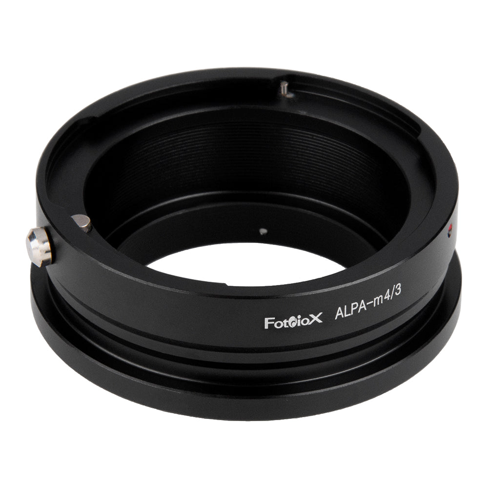 Fotodiox Lens Mount Adapter - Alpa 35mm SLR Lens to Micro Four Thirds (MFT, M4/3) Mount Mirrorless Camera Body
