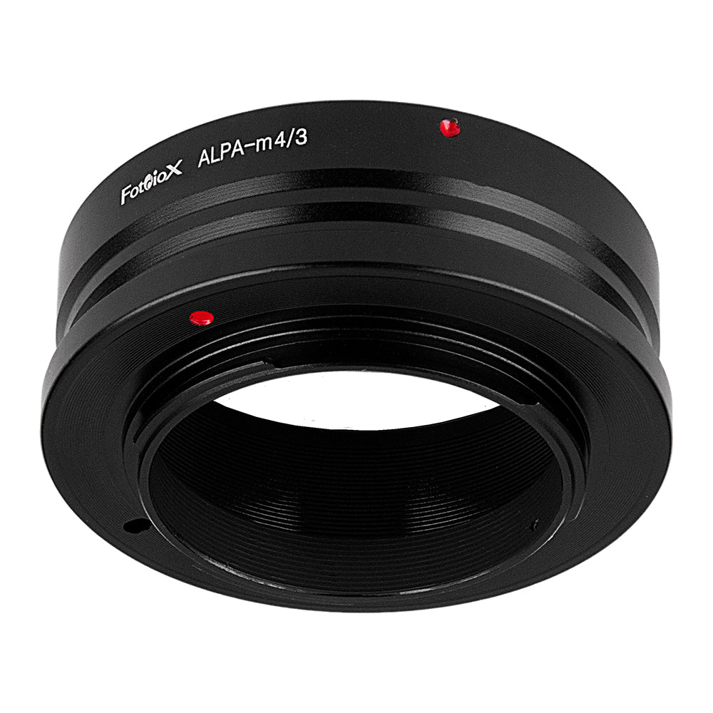 Fotodiox Lens Mount Adapter - Alpa 35mm SLR Lens to Micro Four Thirds (MFT, M4/3) Mount Mirrorless Camera Body