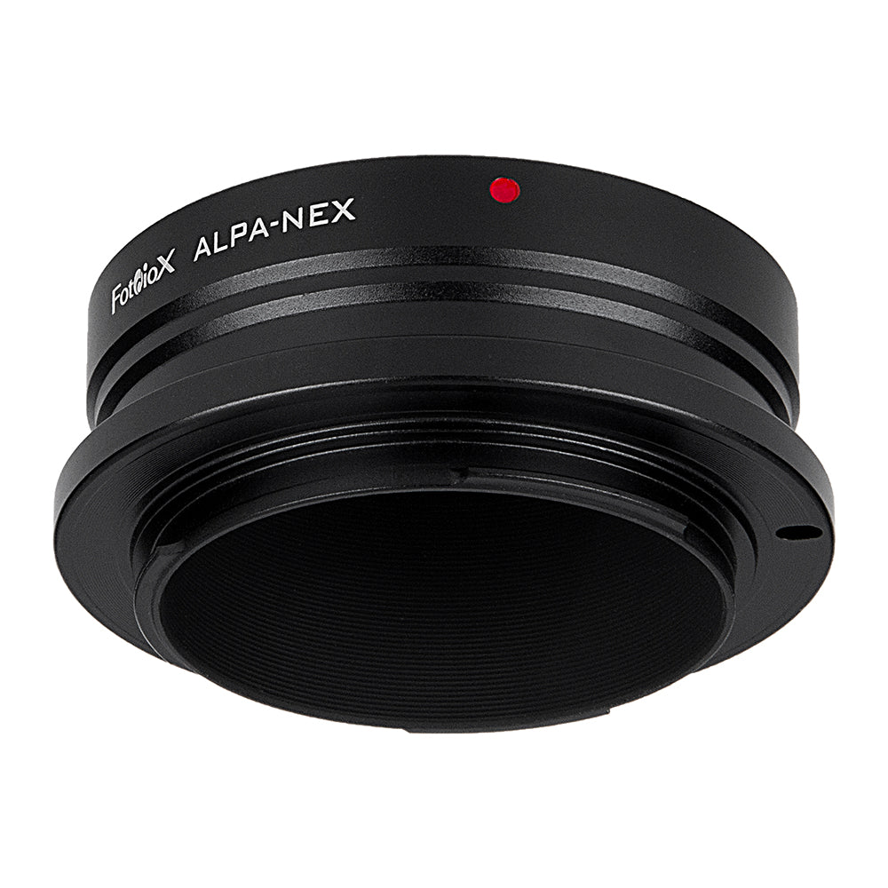 Fotodiox Lens Mount Adapter - Alpa 35mm SLR Lens to Sony Alpha E-Mount Mirrorless Camera Body