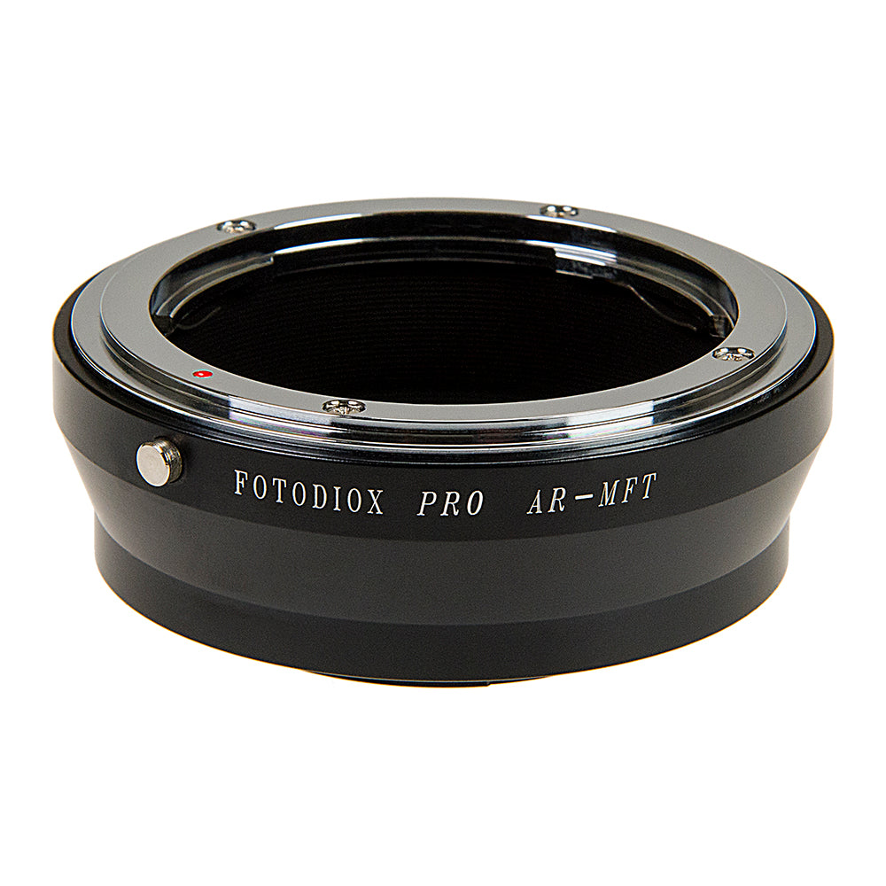 Fotodiox Pro Lens Mount Adapter - Konica Auto-Reflex (AR) SLR Lens to Micro Four Thirds (MFT, M4/3) Mount Mirrorless Camera Body