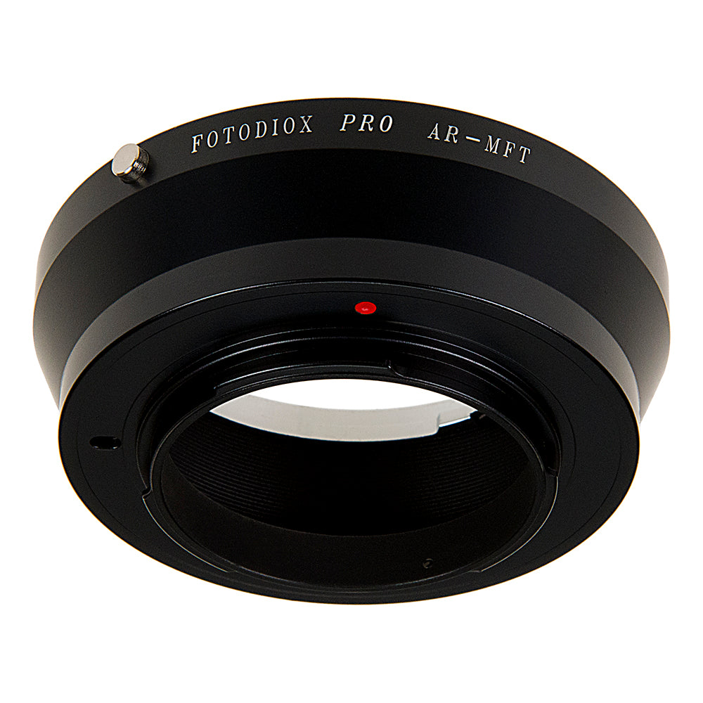 Fotodiox Pro Lens Mount Adapter - Konica Auto-Reflex (AR) SLR Lens to Micro Four Thirds (MFT, M4/3) Mount Mirrorless Camera Body