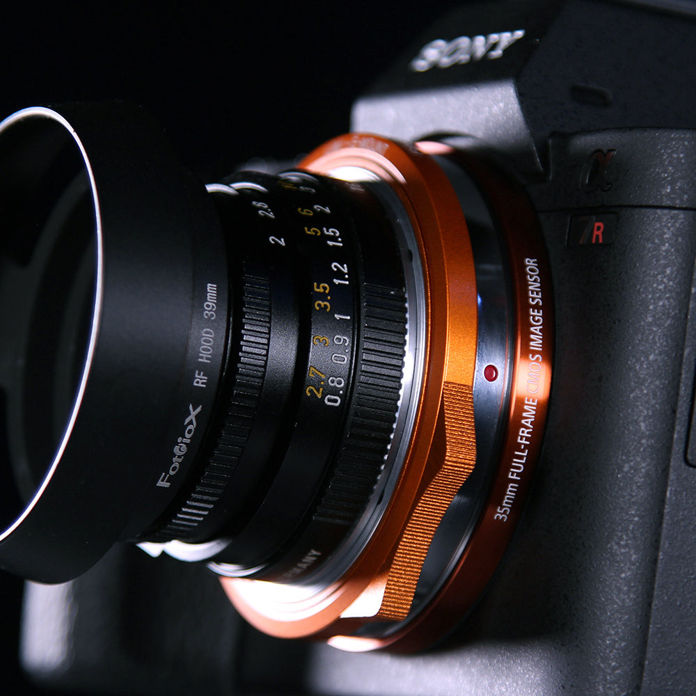 Leica M Rangefinder Lens to Sony Alpha E-Mount Camera Bodies – Fotodiox,  Inc. USA