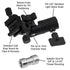 Fotodiox Elite Flash Umbrella Bracket with Swivel/Tilt Head, Mountable to Light stand and Tripod for Flash Speedlight