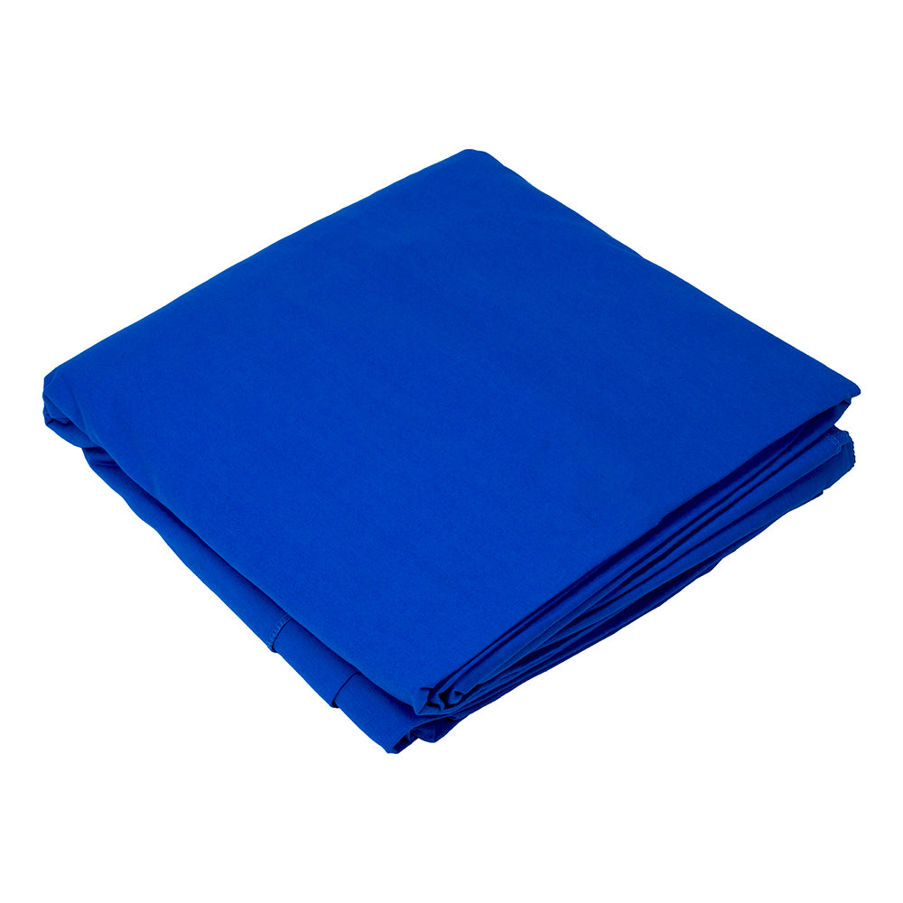 Muslin 10ft Cloth Backdrop - Chromakey Blue Muslin Background **Clearance**