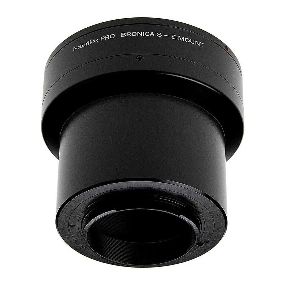 Fotodiox Pro Lens Mount Adapter - Compatible with Bronica S Mount Lens to Sony Alpha E-Mount Mirrorless Camera Body
