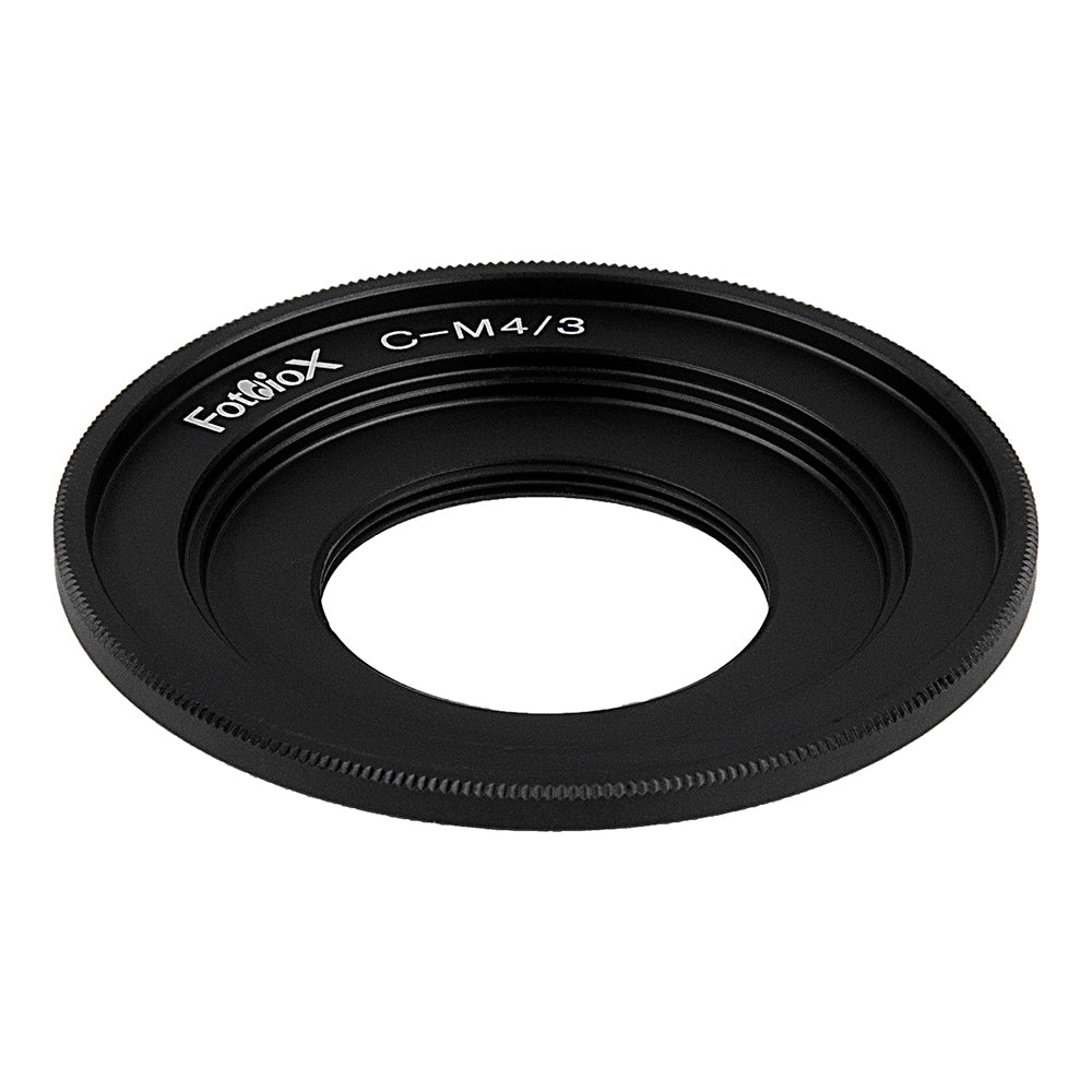 Fotodiox Lens Mount Adapter - C-Mount CCTV / Cine Lens to Micro Four Thirds (MFT, M4/3) Mount Mirrorless Camera Body