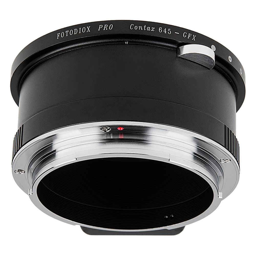 Fotodiox Pro Lens Adapter - Compatible with Contax 645 (C645) Mount Lenses to Fujifilm G-Mount Digital Camera Body