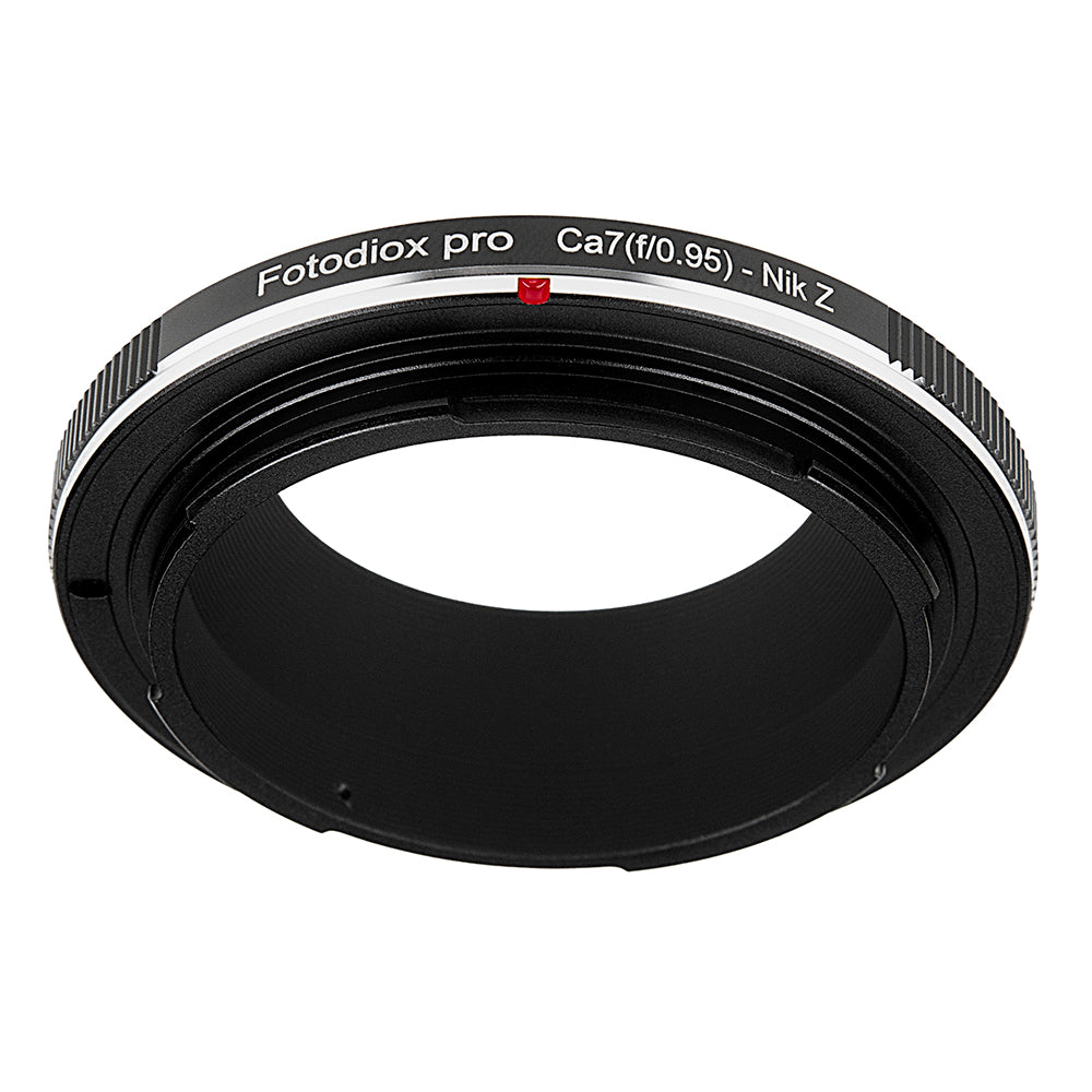Fotodiox Pro Lens Mount Adapter Compatible with Canon 7/7s RF 50mm f/0.95 "Dream Lens" to Nikon Z-Mount Mirrorless Cameras