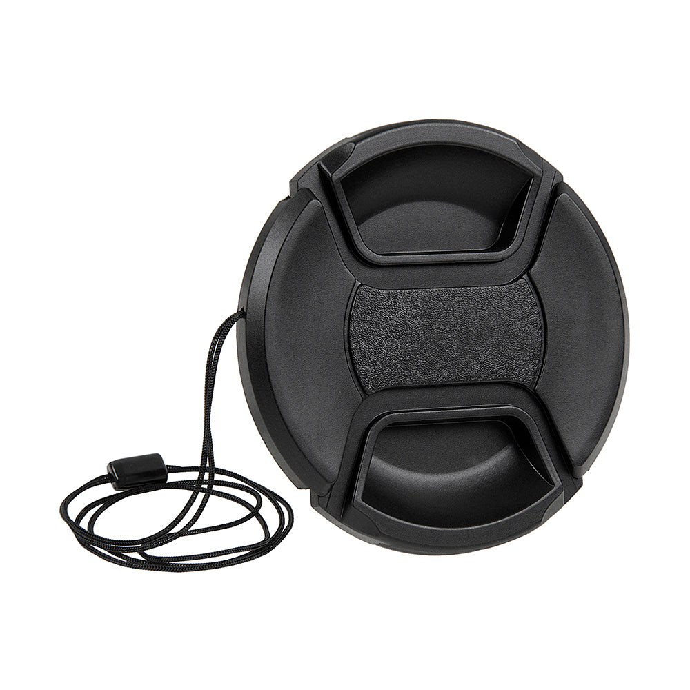 Fotodiox Inner Pinch Lens Cap, Lens Cover with Cap Keeper