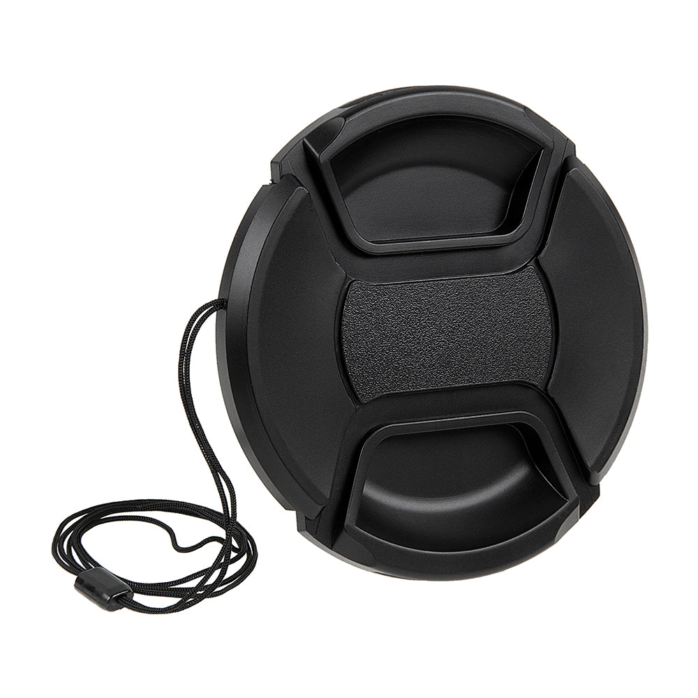 Fotodiox Inner Pinch Lens Cap, Lens Cover with Cap Keeper