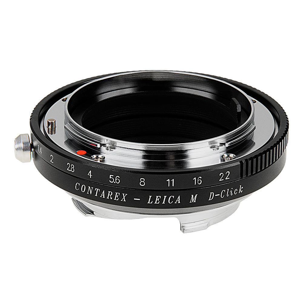 Fotodiox Pro Lens Adapter with Leica 6-Bit M-Coding - Compatible with Contarex (CRX) Mount SLR Lenses to Leica M Mount Rangefinder Cameras