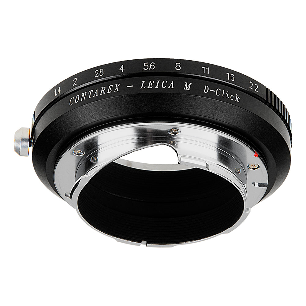 Fotodiox Pro Lens Adapter with Leica 6-Bit M-Coding - Compatible with Contarex (CRX) Mount SLR Lenses to Leica M Mount Rangefinder Cameras