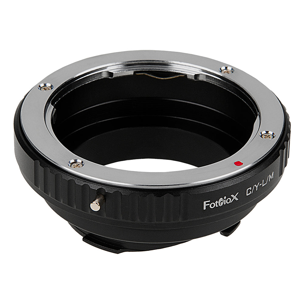 Fotodiox Lens Adapter with Leica 6-Bit M-Coding - Compatible with Contax/Yashica (CY) SLR Lenses to Leica M Mount Rangefinder Cameras