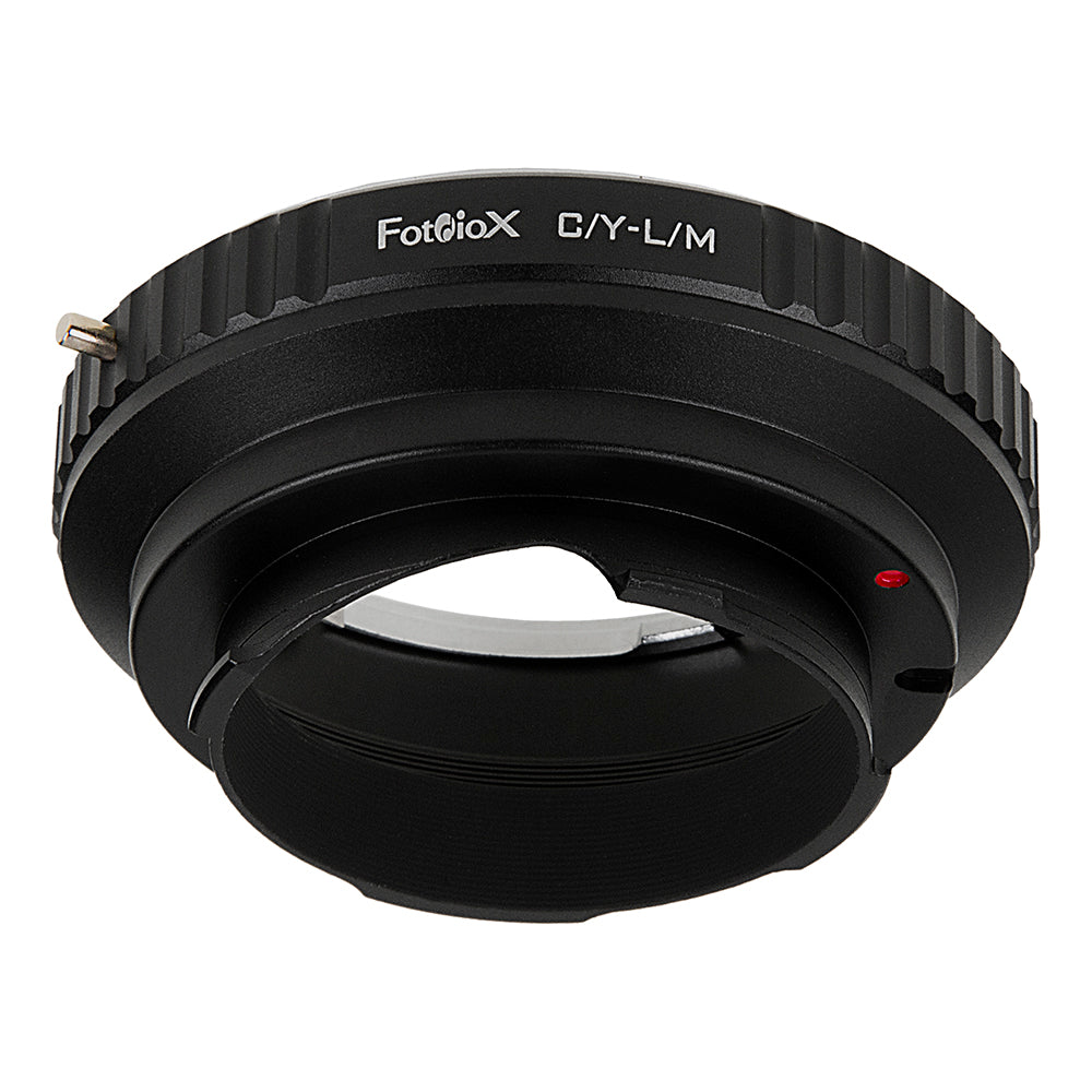 Fotodiox Lens Adapter with Leica 6-Bit M-Coding - Compatible with Contax/Yashica (CY) SLR Lenses to Leica M Mount Rangefinder Cameras