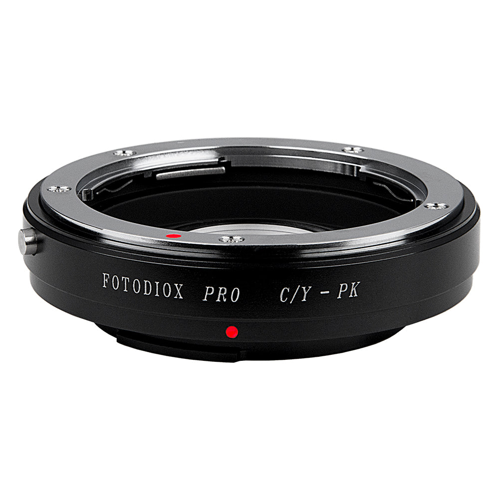 Fotodiox Pro Lens Mount Adapter - Contax/Yashica (CY) Lens to Pentax K (PK) Mount Cameras