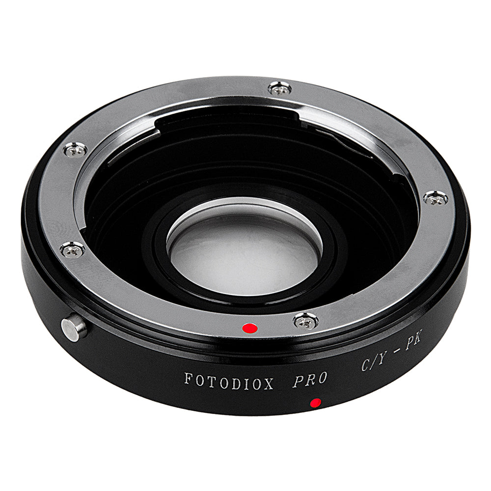 Fotodiox Pro Lens Mount Adapter - Contax/Yashica (CY) Lens to Pentax K (PK) Mount Cameras
