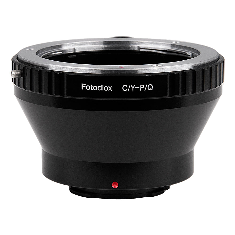 Fotodiox Lens Adapter - Compatible with Contax/Yashica (CY) SLR Lenses to Pentax Q (PQ) Mount Mirrorless Cameras