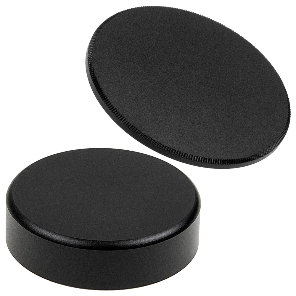 Fotodiox Camera Metal Body & Rear Lens Cap Set for All M42 Screw Mount Compatible Cameras & Lenses