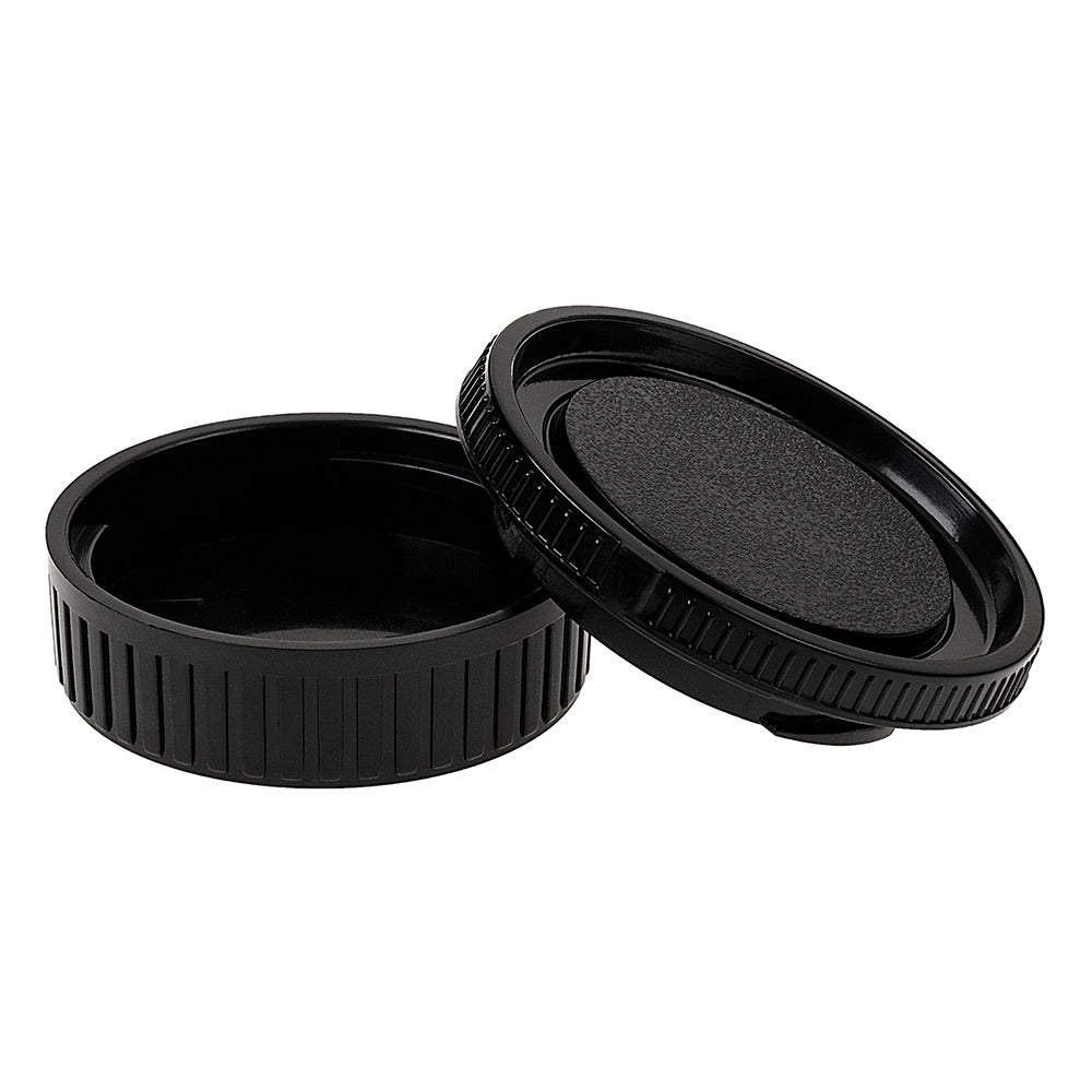 Fotodiox Camera Body & Rear Lens Cap Set for All Minolta SR/MD/MC Compatible Cameras & Lenses - Black