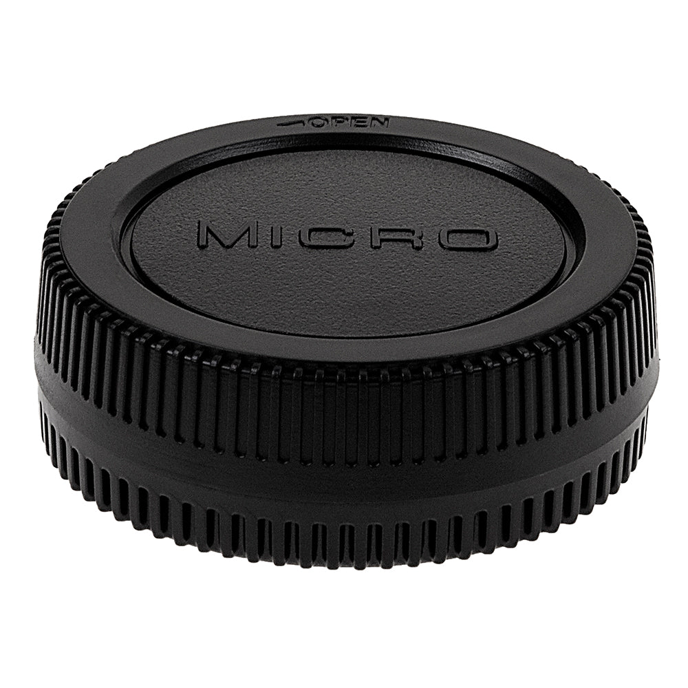 Fotodiox Camera Body & Rear Lens Cap Set for All Micro Four Thirds (MFT) Compatible Cameras & Lenses