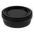 Fotodiox Camera Body & Rear Lens Cap Set for All Pentax K Compatible Cameras & Lenses