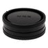 Fotodiox Camera Body & Rear Lens Cap Set for All Sony Alpha E-Mount Compatible Cameras & Lenses