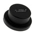 Fotodiox Leica M Metal Deep Rear Lens Cap - Black Protective Deep Rear Cap for Leica M 21mm & 28mm Wide Angle Lenses