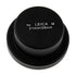 Fotodiox Leica M Metal Deep Rear Lens Cap - Black Protective Deep Rear Cap for Leica M 21mm & 28mm Wide Angle Lenses