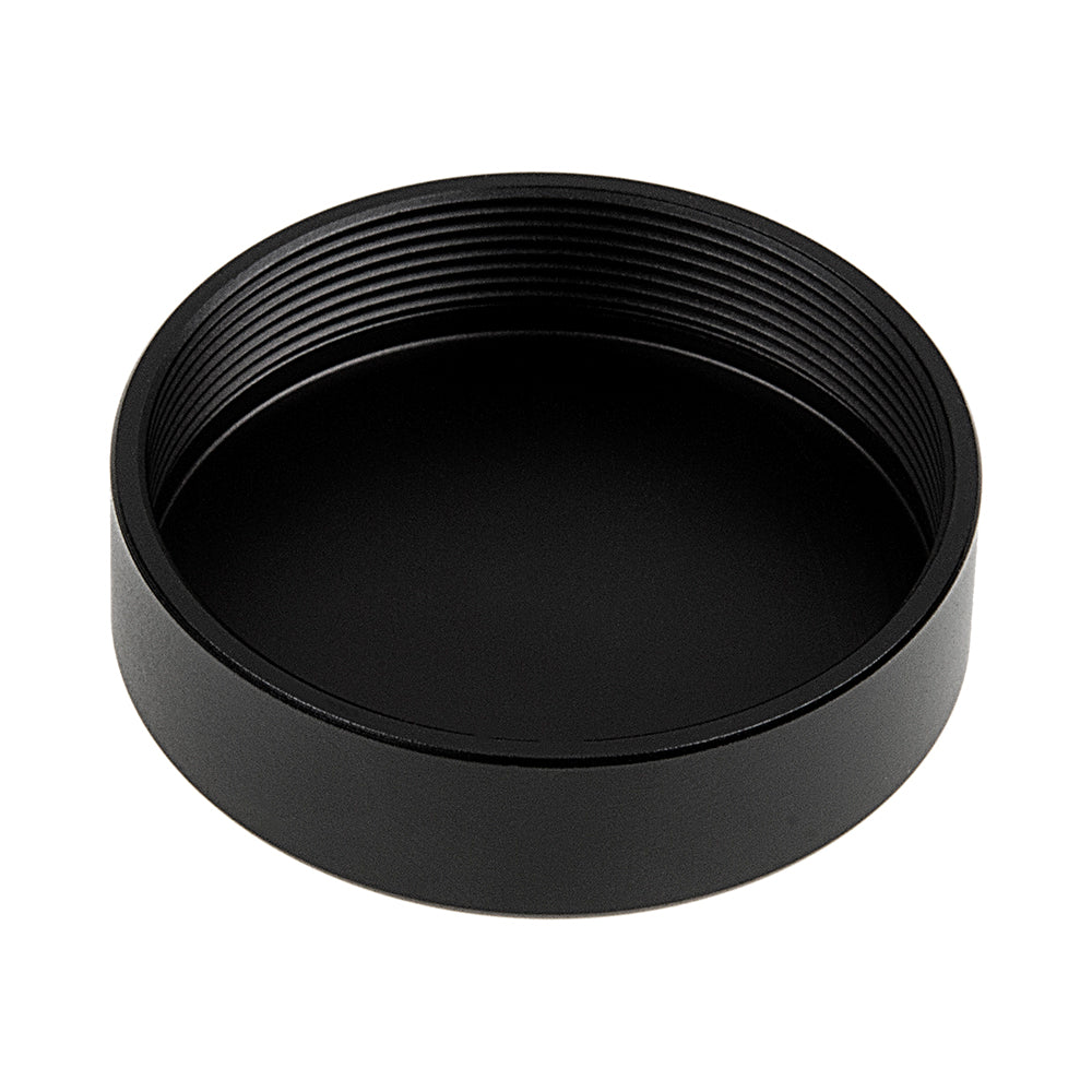 Fotodiox M42 Metal Rear Lens Cap - Black Protective Rear Cap for 42mm x1 Thread Screw Mount Camera Lenses