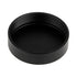 Fotodiox M42 Metal Rear Lens Cap - Black Protective Rear Cap for 42mm x1 Thread Screw Mount Camera Lenses