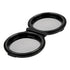 Fotodiox Pro Lens Cap for Rollei TLR Camera with Bay III (B3) f2.8 Take Lens - Set of 2, Reflective Finish, fits Twin Lens Rollei (TLR) Bay III Mount, 2.8 B/C/D/E/F/GX/FX (Biometer, Planar, Xenotar, Sonnar) Lenses