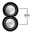 Fotodiox Pro Lens Cap for Rollei TLR Camera with Bay IV (B4) f4 Take Lens - Matte Finish, for Twin Lens Rollei (TLR) Bay IV Lens Cap, fits Wide Angle Distagon & Super-Angulon 50/55mm f/4 lens size IV Rolleiflex Lens