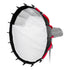 Fotodiox EZ-Pro DLX Collapsible Beauty Dish & Softbox Combination with Bowens Insert & Grid - Silver Reflective Interior & Plate with Double Diffusion