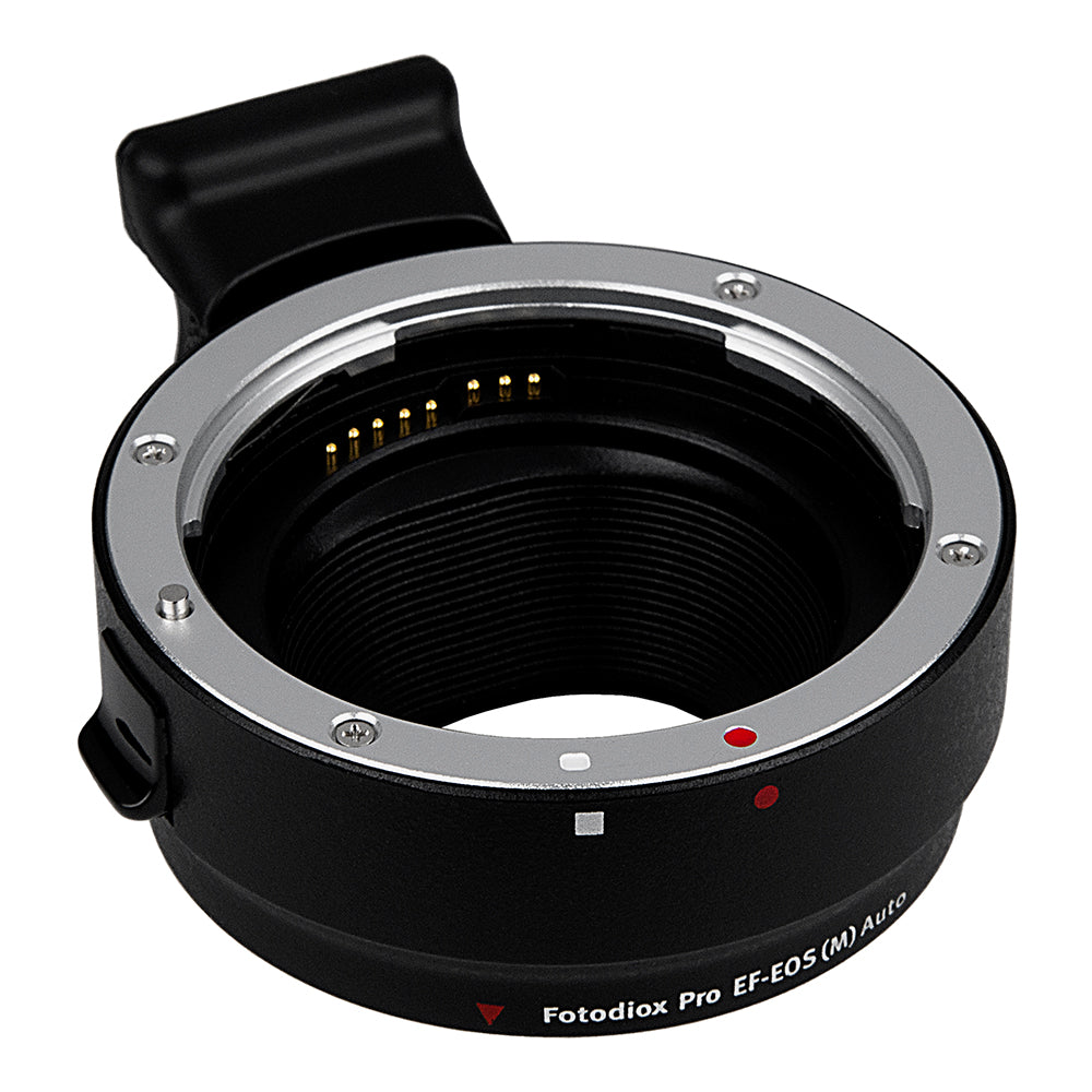 Fotodiox Pro Lens Mount Auto Adapter - Canon EOS (EF / EF-S) D/SLR Lens to Canon EOS M (EF-M Mount) Mirrorless Camera Body - with Full Automated Functions