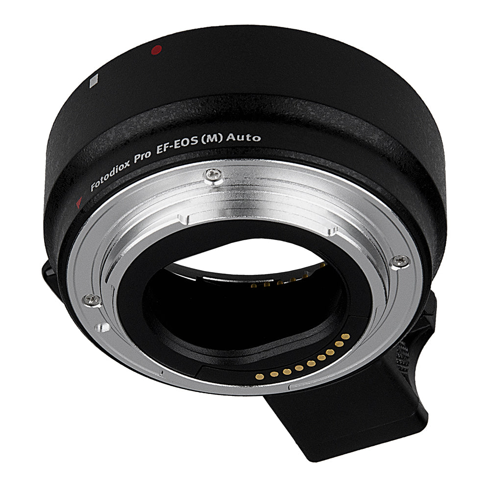 Fotodiox Pro Lens Mount Auto Adapter - Canon EOS (EF / EF-S) D/SLR Lens to Canon EOS M (EF-M Mount) Mirrorless Camera Body - with Full Automated Functions