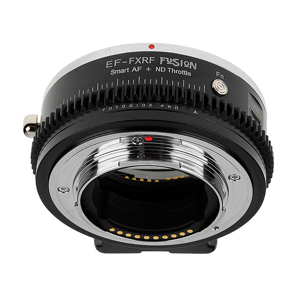 Vizelex ND Throttle Fusion Smart AF Lens Adapter - Canon EOS (EF / EF-S) D/SLR Lens to Fujifilm X-Series Mirrorless Cameras with Full Automated Functions and Built-In Variable ND Filter (2 to 8 Stops)