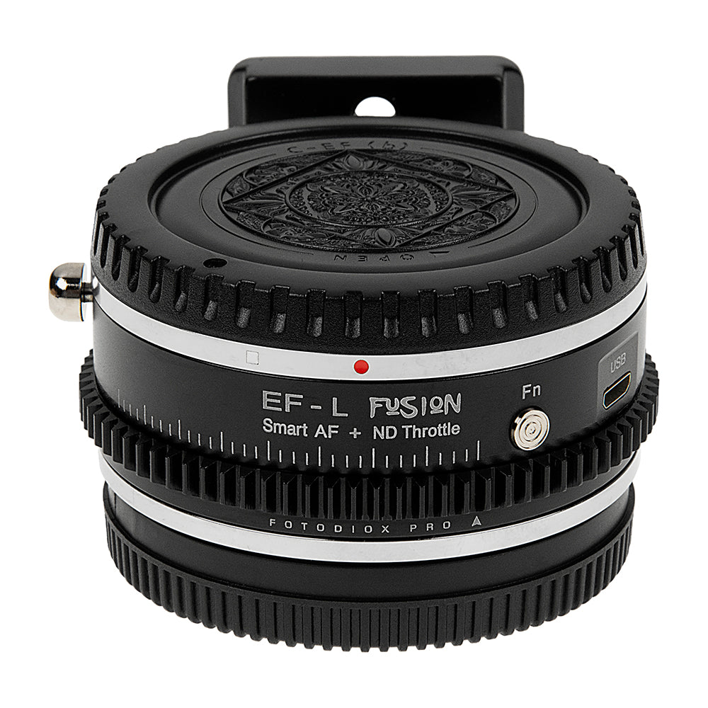 Vizelex ND Throttle Fusion Smart AF Lens Adapter - Canon EOS (EF / EF-S) D/SLR Lens to Select L-Mount Alliance Mirrorless Cameras with Full Automated Functions and Built-In Variable ND Filter (2 to 8 Stops)