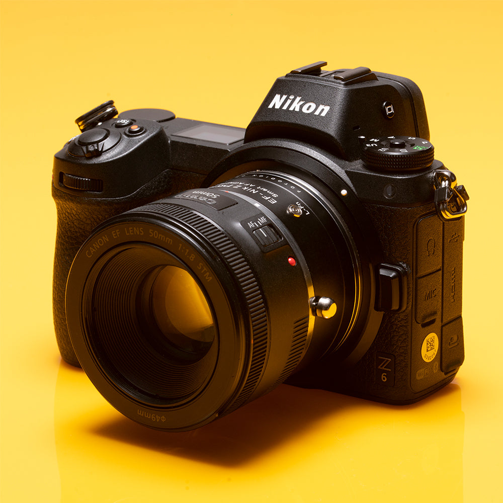 Fusion Smart AF Adapter - Canon EF/EF-S Lens to Nikon Z Cameras – Fotodiox,  Inc. USA
