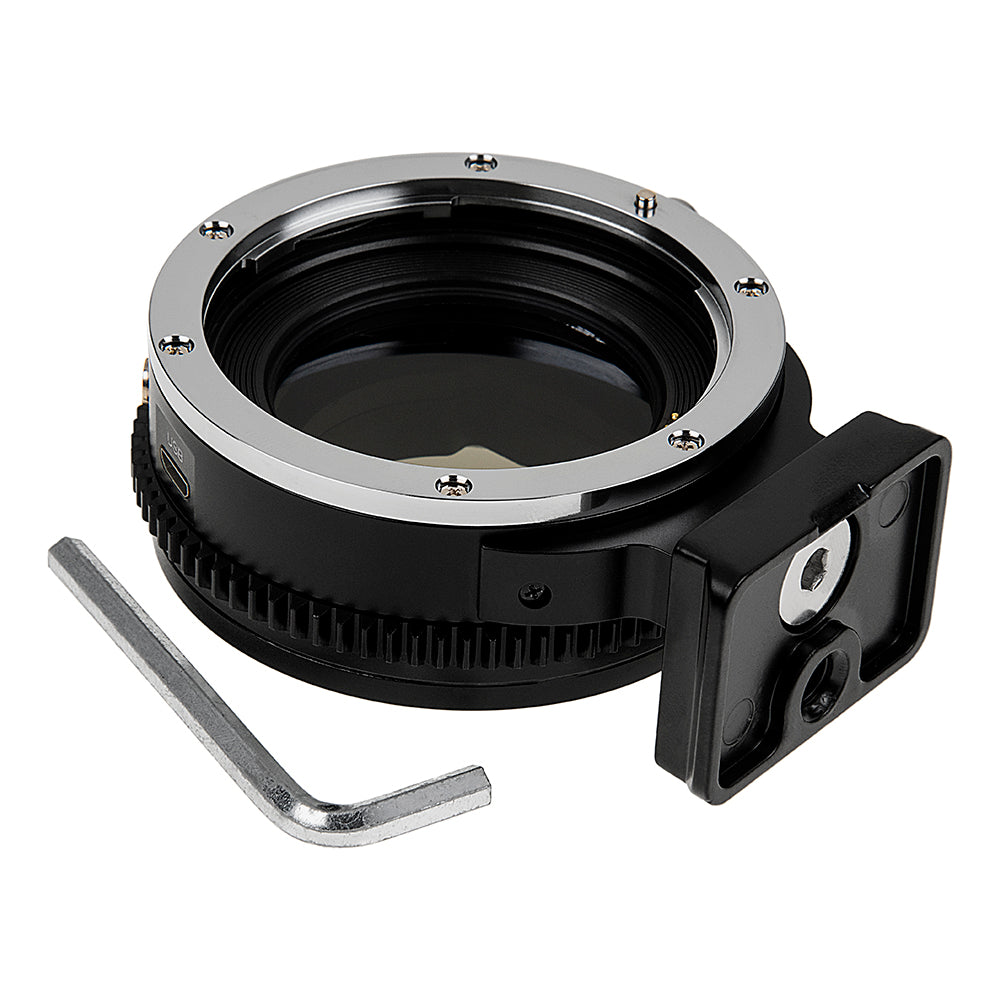 Fusion Cine ND Throttle Smart AF Lens Adapter - Compatible with Canon EOS EF (NOT EF-S) Lenses to Sony E-Mount Cameras - Auto Functions, USB Upgradable, Built-In Variable ND Filter & Lens Calibration