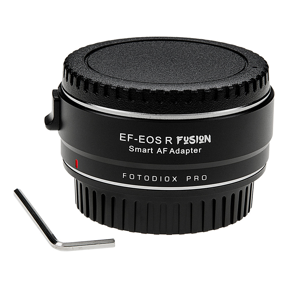 Fotodiox Pro Fusion Adapter, Smart AF Lens - Canon EOS EF D/SLR Lens to Canon RF Mount Mirrorless Cameras with Full Automated Functions