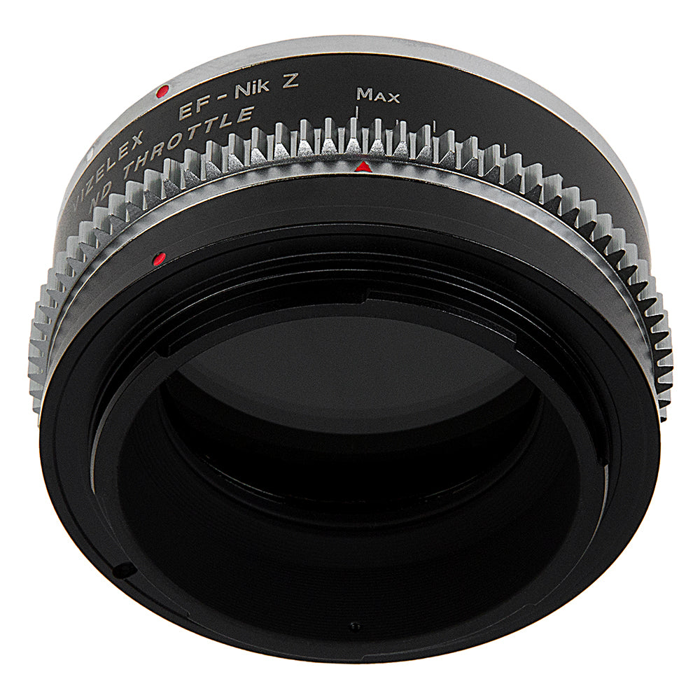 Vizelex Cine ND Throttle Lens Mount Adapter from Fotodiox Pro Compatible with Canon EOS (EF / EF-S) D/SLR Lenses to Nikon Z-Mount Mirrorless Camera Body with Built-In Variable ND Filter (ND4-ND256)