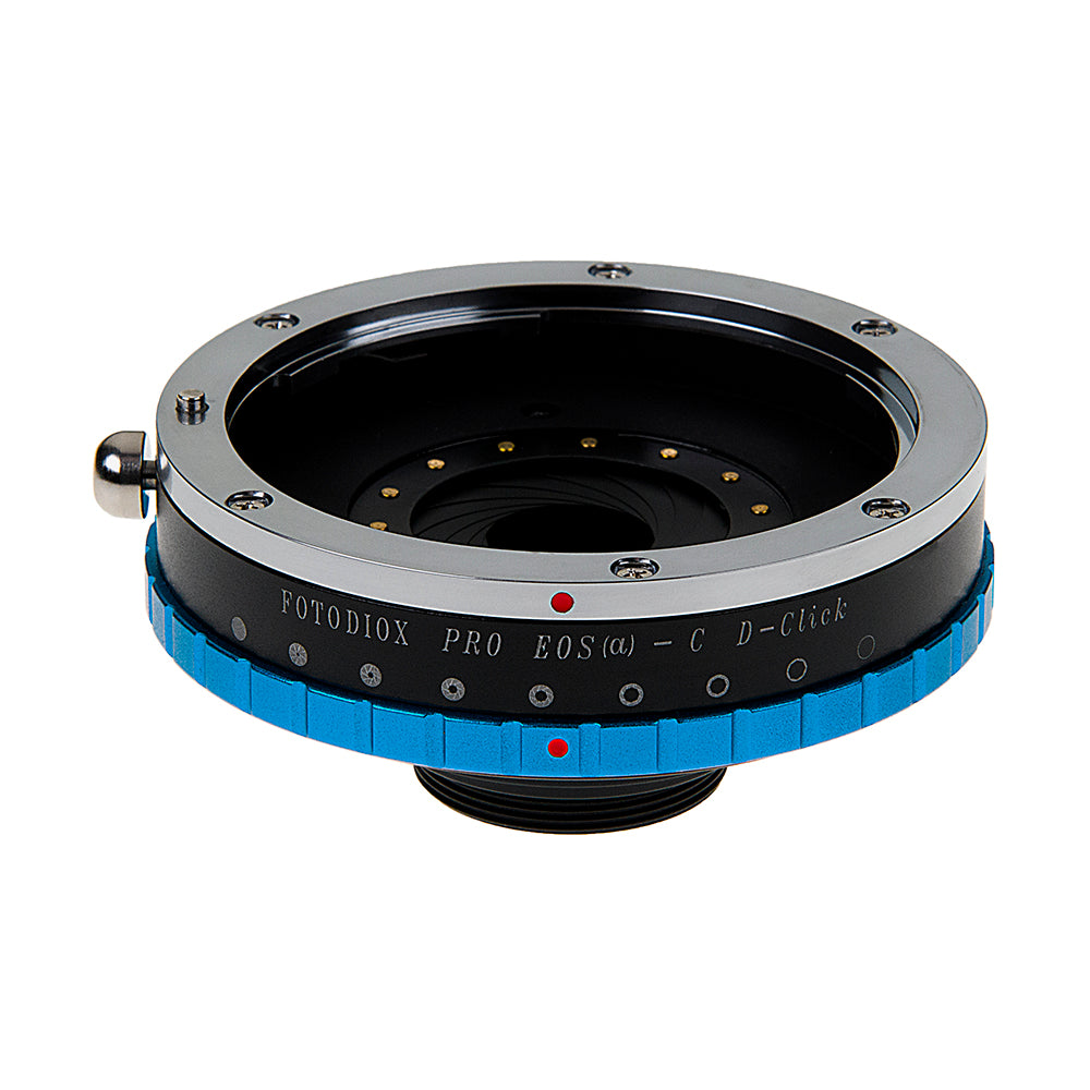 Canon EOS (EF Only) Lenses to C-Mount Cameras w/Iris - Pro Lens