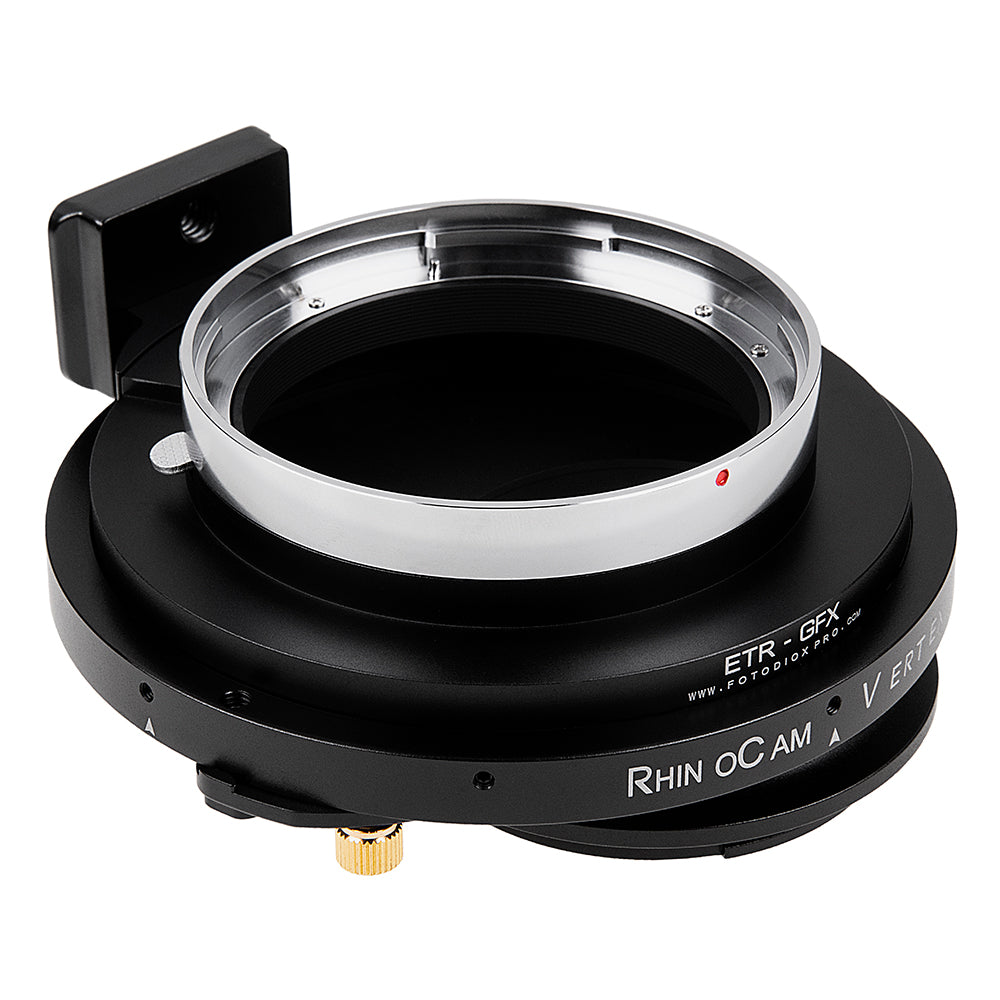 RhinoCam Vertex Rotating Stitching Adapter, Compatible with Bronica ETR Mount SLR Lens to Fujifilm G-Mount (GFX) Mirrorless Cameras