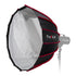 Fotodiox EZ-Pro DLX Parabolic Softbox with Profoto Speedring - Quick Collapsible Softbox with Silver Reflective Interior with Double Diffusion