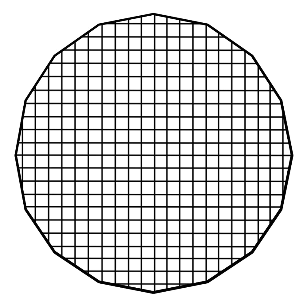 Fotodiox Pro Eggcrate Grid for Deep EZ-Pro Parabolic Softboxes - Fits Deep EZ-Pro Parabolic Softbox - 50 Degree Grid (2x2x1.5" Openings)